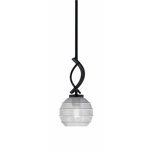 Cavella - 1 Light Stem Mini Pendant-12 Inches Tall and 6 Inches Wide