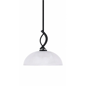 Cavella - 1 Light Stem Mini Pendant-11.75 Inches Tall and 13 Inches Wide