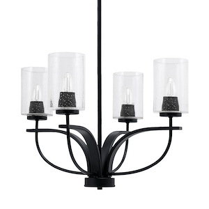 Cavella - 4 Light Chandelier-14.5 Inches Tall and 21.5 Inches Wide - 1298432