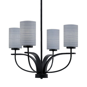 Cavella - 4 Light Chandelier-14.75 Inches Tall and 21.5 Inches Wide