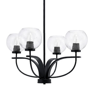 Cavella - 4 Light Chandelier-13.5 Inches Tall and 23.75 Inches Wide