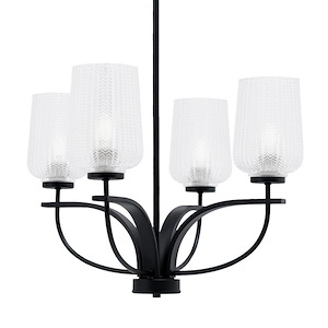 Cavella - 4 Light Chandelier-15.75 Inches Tall and 22.75 Inches Wide