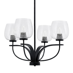 Cavella - 4 Light Chandelier-14.5 Inches Tall and 24 Inches Wide