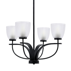 Cavella - 4 Light Chandelier-13.5 Inches Tall and 22.75 Inches Wide