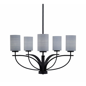 Cavella - 5 Light Chandelier-15.25 Inches Tall and 23 Inches Wide