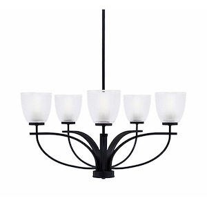 Cavella - 5 Light Chandelier-14 Inches Tall and 24.5 Inches Wide - 1298452