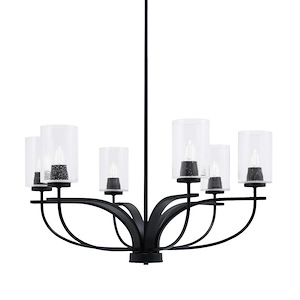 Cavella - 6 Light Chandelier-15 Inches Tall and 30.25 Inches Wide - 1298435