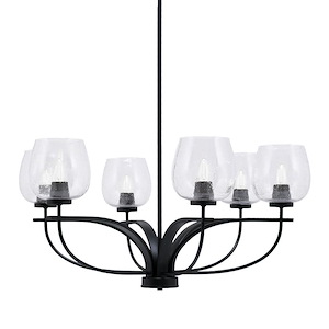 Cavella - 6 Light Chandelier-15 Inches Tall and 31.5 Inches Wide - 1298408