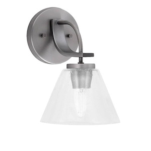 Cavella - 1 Light Wall Sconce-10 Inches Tall and 7 Inches Wide