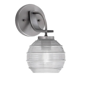 Cavella - 1 Light Wall Sconce-10.25 Inches Tall and 6 Inches Wide