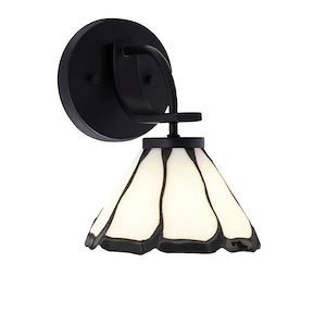 Cavella - 1 Light Wall Sconce-9.5 Inches Tall and 7 Inches Wide