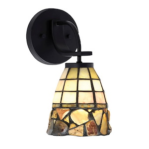 Cavella - 1 Light Wall Sconce-11 Inches Tall and 7 Inches Wide