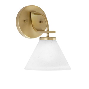 Cavella - 1 Light Wall Sconce-9.5 Inches Tall and 7 Inches Wide
