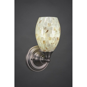 Any - 1 Light Wall Sconce-11 Inches Tall and 5.5 Inches Wide