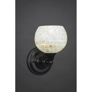Any - 1 Light Wall Sconce-8.75 Inches Tall and Inches Wide