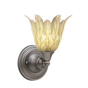 Any - 1 Light Wall Sconce-10 Inches Tall and 7 Inches Wide