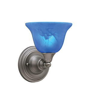 Any - 1 Light Wall Sconce-8.5 Inches Tall and 7.5 Inches Wide