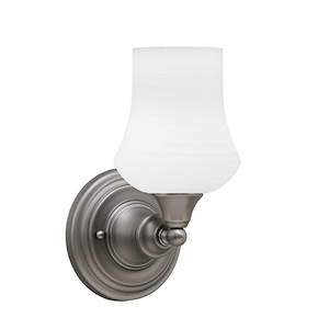 Any - 1 Light Wall Sconce-11 Inches Tall and 5 Inches Wide
