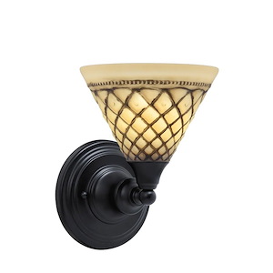 Any - 1 Light Wall Sconce-9.5 Inches Tall and Inches Wide