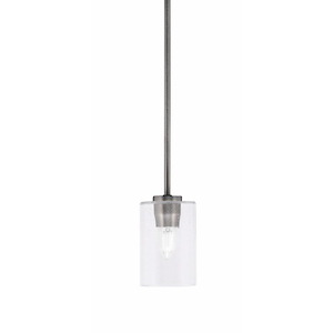 Atlas - 1 Light Mini Pendant-6.5 Inches Tall and 4 Inches Wide - 1291672