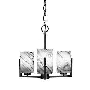 Atlas-3 Light Chandelier-13 Inches Wide by 14.5 Inches High