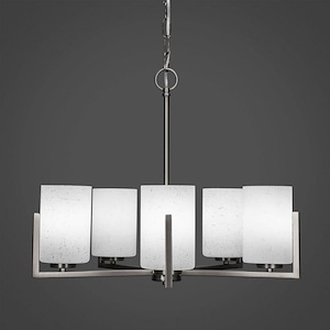 Atlas - 5 Light Chandelier-17.5 Inches Tall and 20 Inches Wide
