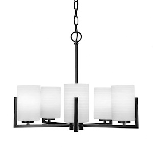 Atlas - 5 Light Chandelier-17.5 Inches Tall and 20 Inches Wide