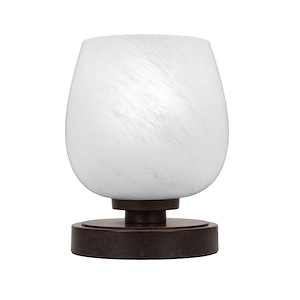 Luna - 1 Light Accent Table Lamp-8 Inches Tall and 6 Inches Wide - 1219209