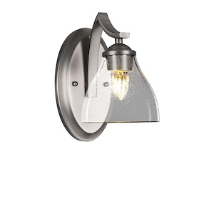 Zilo - 1 Light Wall Sconce-9.75 Inches Tall and 6.25 Inches Wide