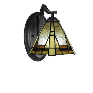 Zilo - 1 Light Wall Sconce-9.75 Inches Tall and 7 Inches Wide