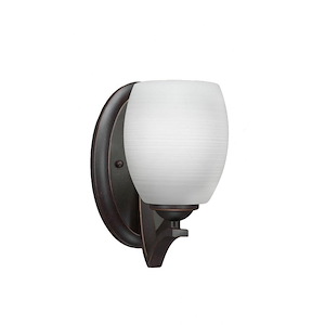 Zilo - 1 Light Wall Sconce-9.5 Inches Tall and 5 Inches Wide