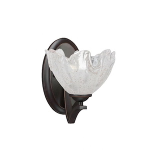 Zilo - 1 Light Wall Sconce-9.5 Inches Tall and 7 Inches Wide