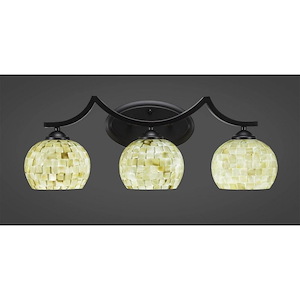 Zilo - 3 Light Bath Bar-9.25 Inches Tall and Inches Wide