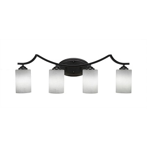 Zilo - 4 Light Bath Bar-10.25 Inches Tall and Inches Wide