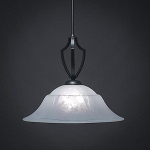 Zilo - 1 Light Pendant-17.5 Inches Tall and 20 Inches Wide