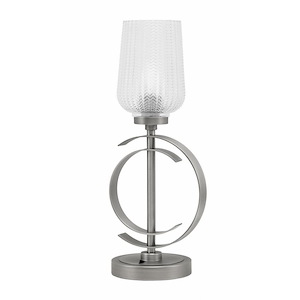 1 Light Accent Lamp-18.5 Inches Tall and 7.25 Inches Width