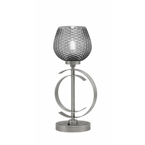 1 Light Accent Lamp-16.75 Inches Tall and 7.25 Inches Width