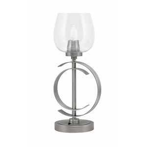1 Light Accent Lamp-17.25 Inches Tall and 7.25 Inches Width