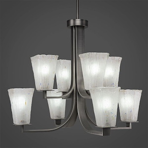 Apollo - 8 Light Chandelier-23 Inches Tall and 27.25 Inches Wide - 699194