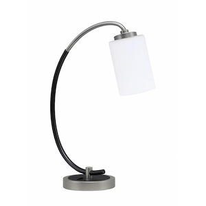 1 Light Desk Lamp-17.25 Inches Tall and 7 Inches Width