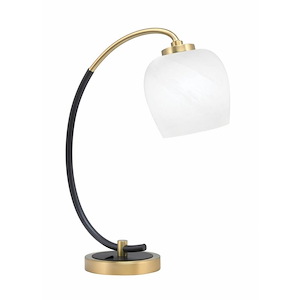 1 Light Desk Lamp-18.25 Inches Tall and 6 Inches Width