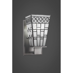 Apollo - 1 Light Wall Sconce-9.25 Inches Tall and 5 Inches Wide - 489981