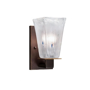 Apollo - 1 Light Wall Sconce-9 Inches Tall and Inches Wide