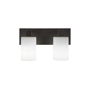 Apollo - 2 Light Bath Bar-8.25 Inches Tall and 14 Inches Wide