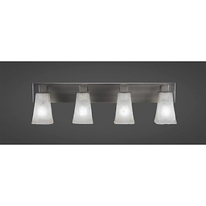 Apollo - 4 Light Bath Bar-9 Inches Tall and Inches Wide
