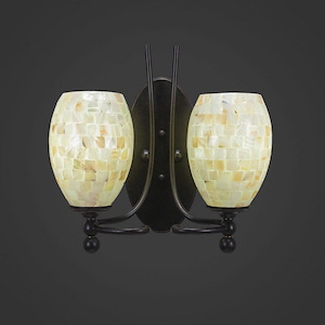 Capri - 2 Light Wall Sconce-13 Inches Tall and Inches Wide - 699324