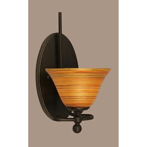 Capri - 1 Light Wall Sconce-13 Inches Tall and 9.5 Inches Wide - 359294