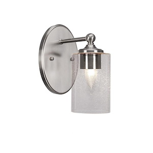 Capri - 1 Light Wall Sconce-9.25 Inches Tall and 4 Inches Wide