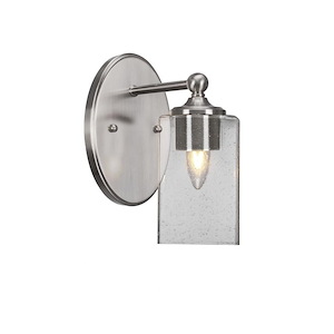Capri - 1 Light Wall Sconce-9.5 Inches Tall and 4 Inches Wide