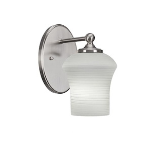 Capri - 1 Light Wall Sconce-9.5 Inches Tall and 5.5 Inches Wide